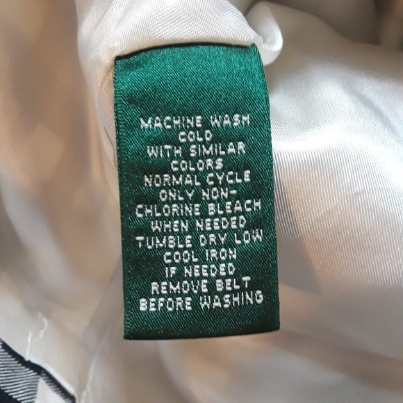 NEW Lauren Ralph Lauren Lined Cotton Jacket - Picture 8 of 8